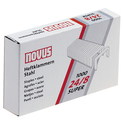 Novus Heftklammern 24/8, 1000 Stück