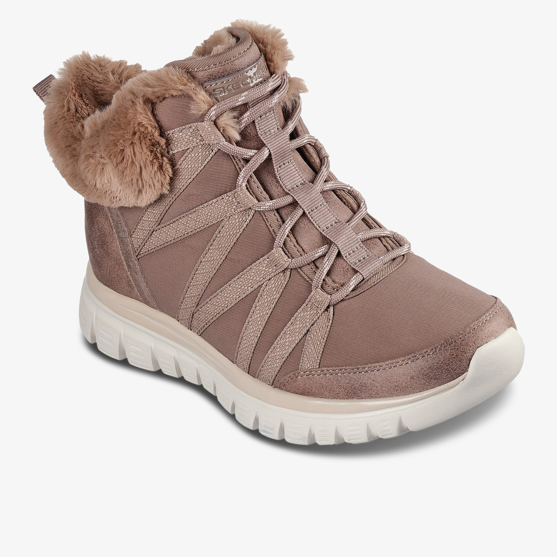 SKECHERS GRACEFUL COZY STROLLS Damen Winter Boots braun