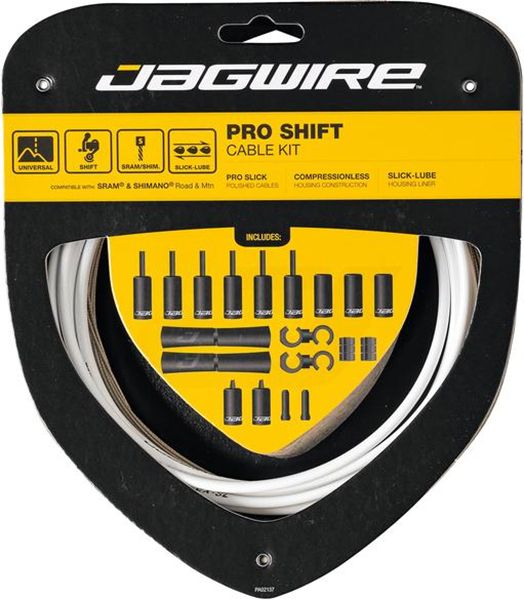Jagwire Pro Shift 2-fach Schaltzugset kaufen | Bike-Discount