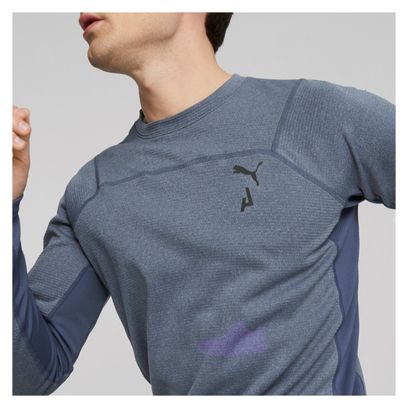 Maillot Manches Longues Puma Seasons Raincell Bleu