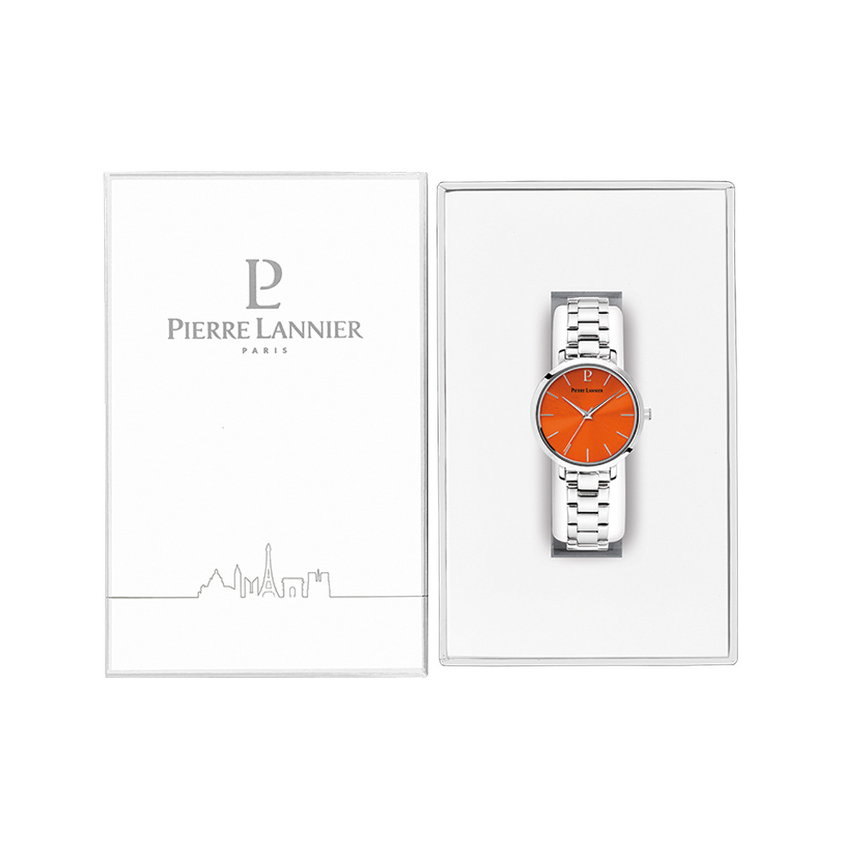 Montre PIERRE LANNIER chouquette femme bracelet acier