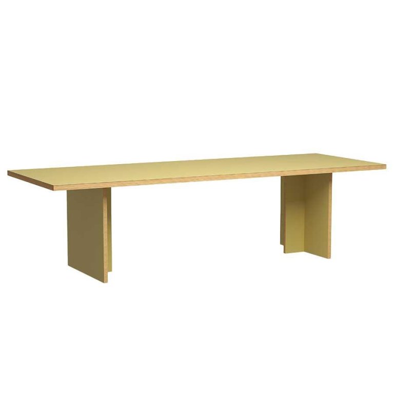 HKliving Dining Table eettafel 280x100 Olive