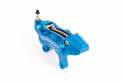 Etriers de frein Beringer axial gauche Aerotec® 6 pistons Ø27mm bleu