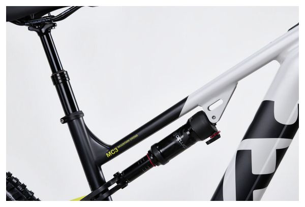 VTT Electrique Tout-Suspendu Husqvarna Mountain Cross MC3 Shimano Deore 12V 630 Wh 29/27.5'' Blanc