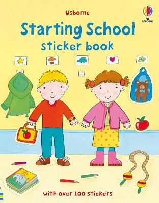 Starting School Sticker Book - Getting Dressed Sticker Books (Paperback)