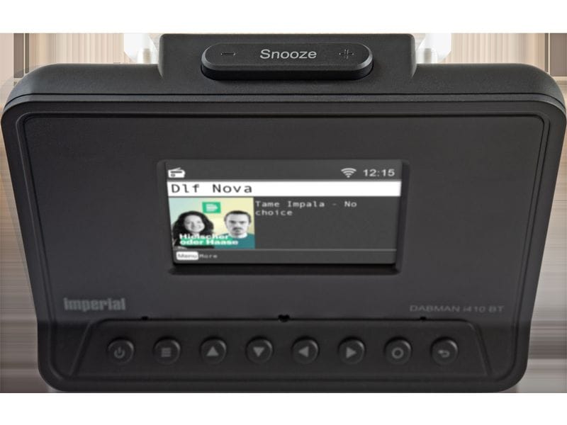 Imperial Radio-Tuner Dabman i410 BT Schwarz Adapter zum Aufrüsten von HiFi-Systemen