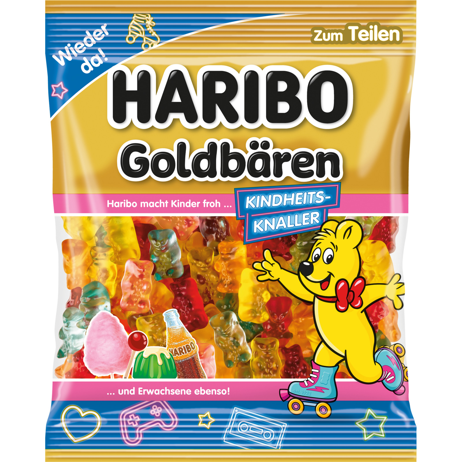 Haribo Goldbären Kindheitsknaller 175 g