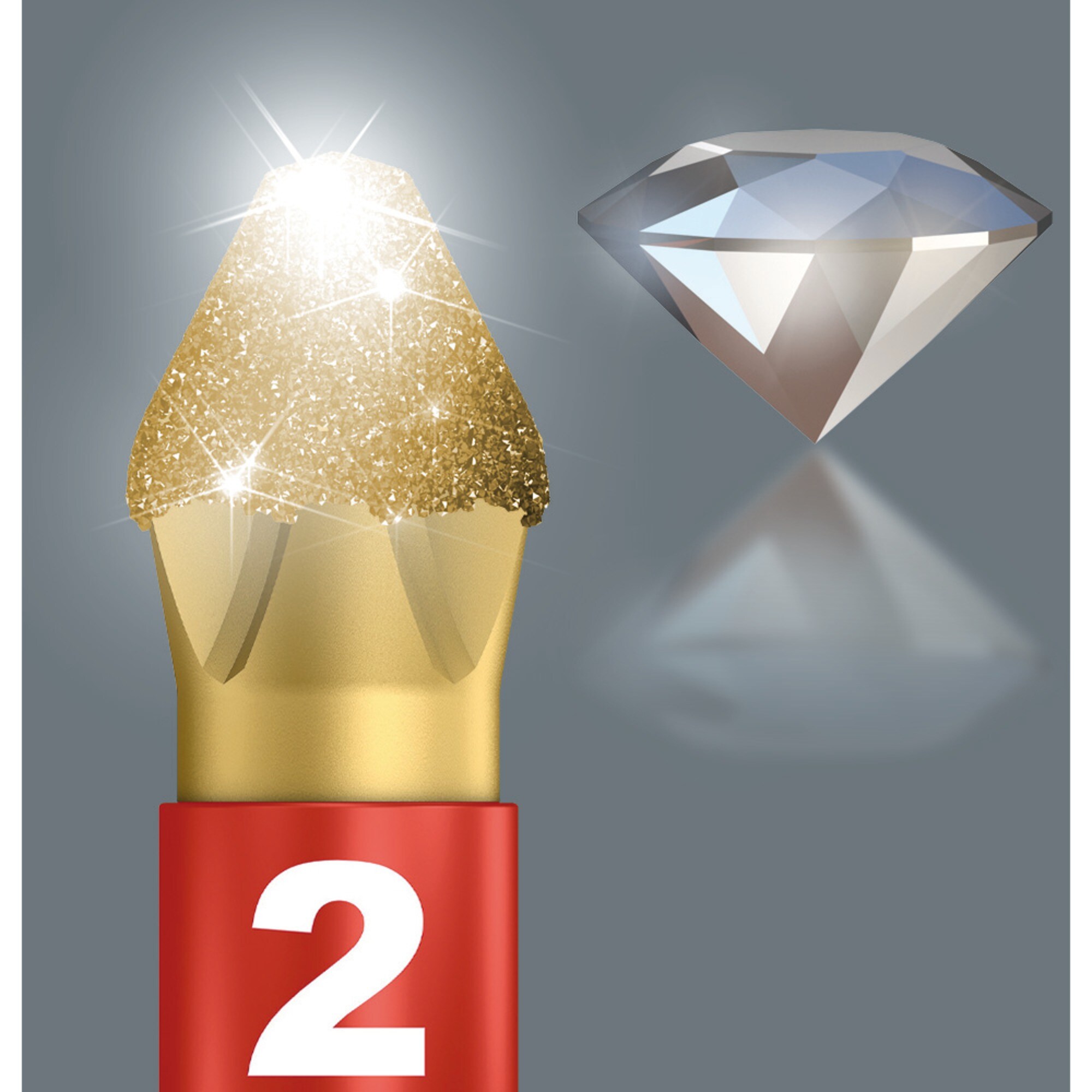 Wera Bit-Satz Bit-Check 12 Diamond 1, 1/4