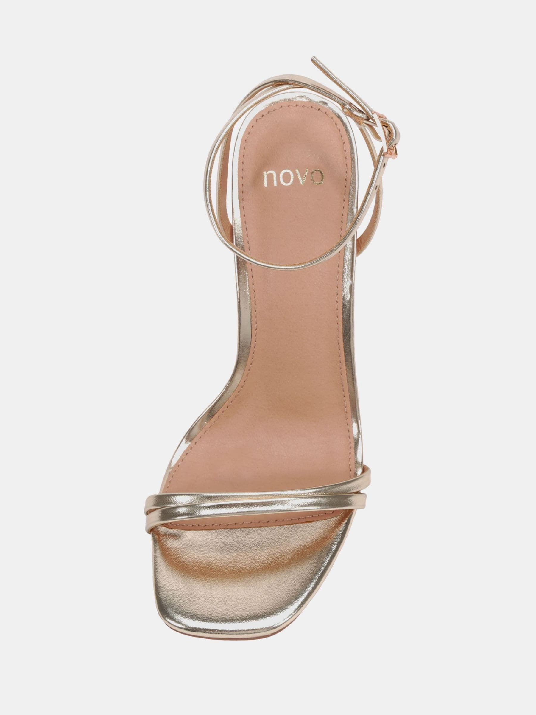 Goud - Novo MATILDA Strappy Heeled Sandals