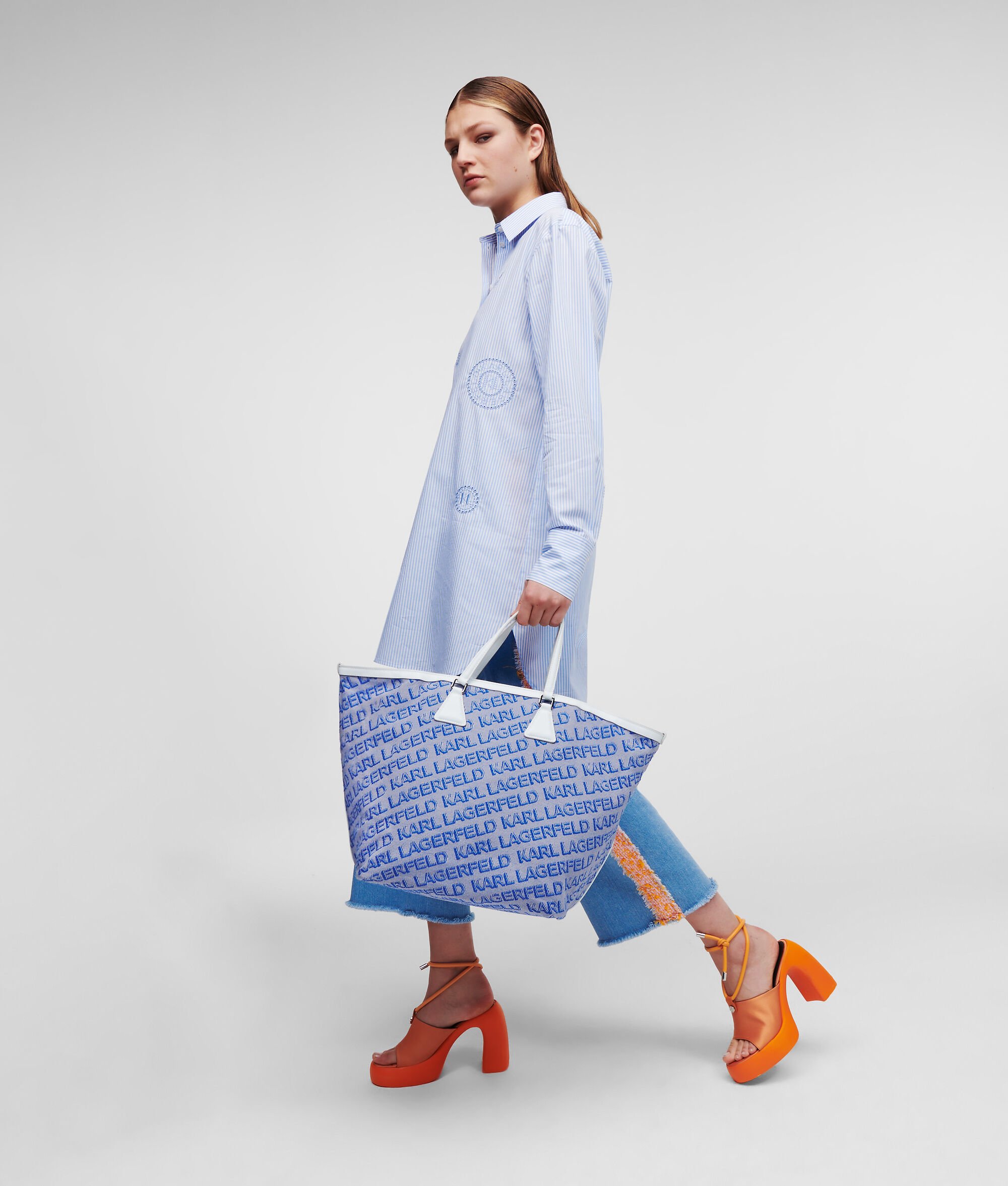 CABAS EN JACQUARD K/ESSENTIAL