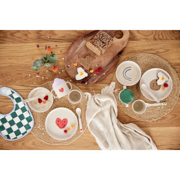 Lässig Eetset Happy Rascals Heart Lavender