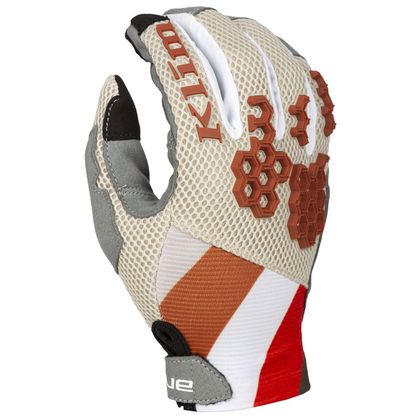 Gants cross KLIM MOJAVE 2023 - Beige / Marron