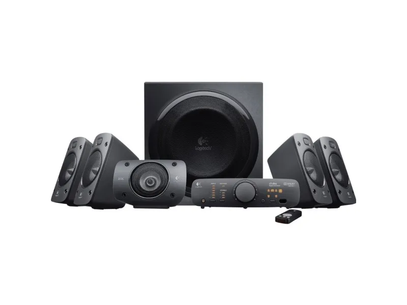 Logitech® | Højttalersystem - til hjemmebiograf - 5.1-kanal - 500 Watt (Total)