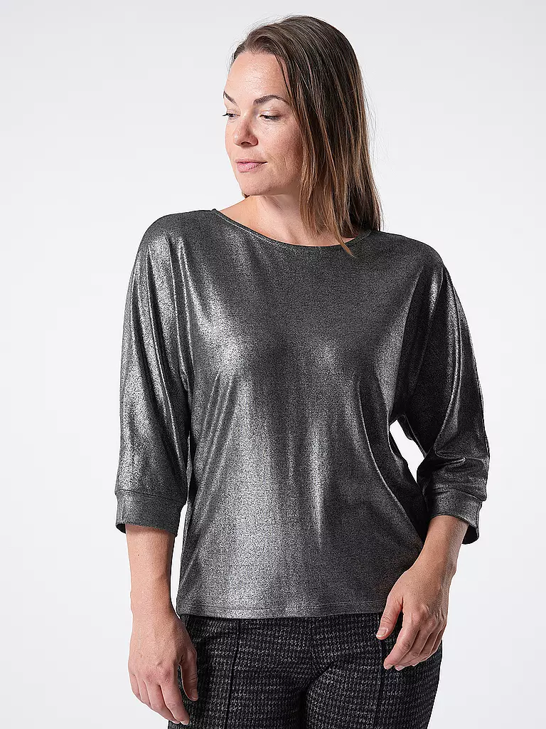 OUÍ T-Shirt silber