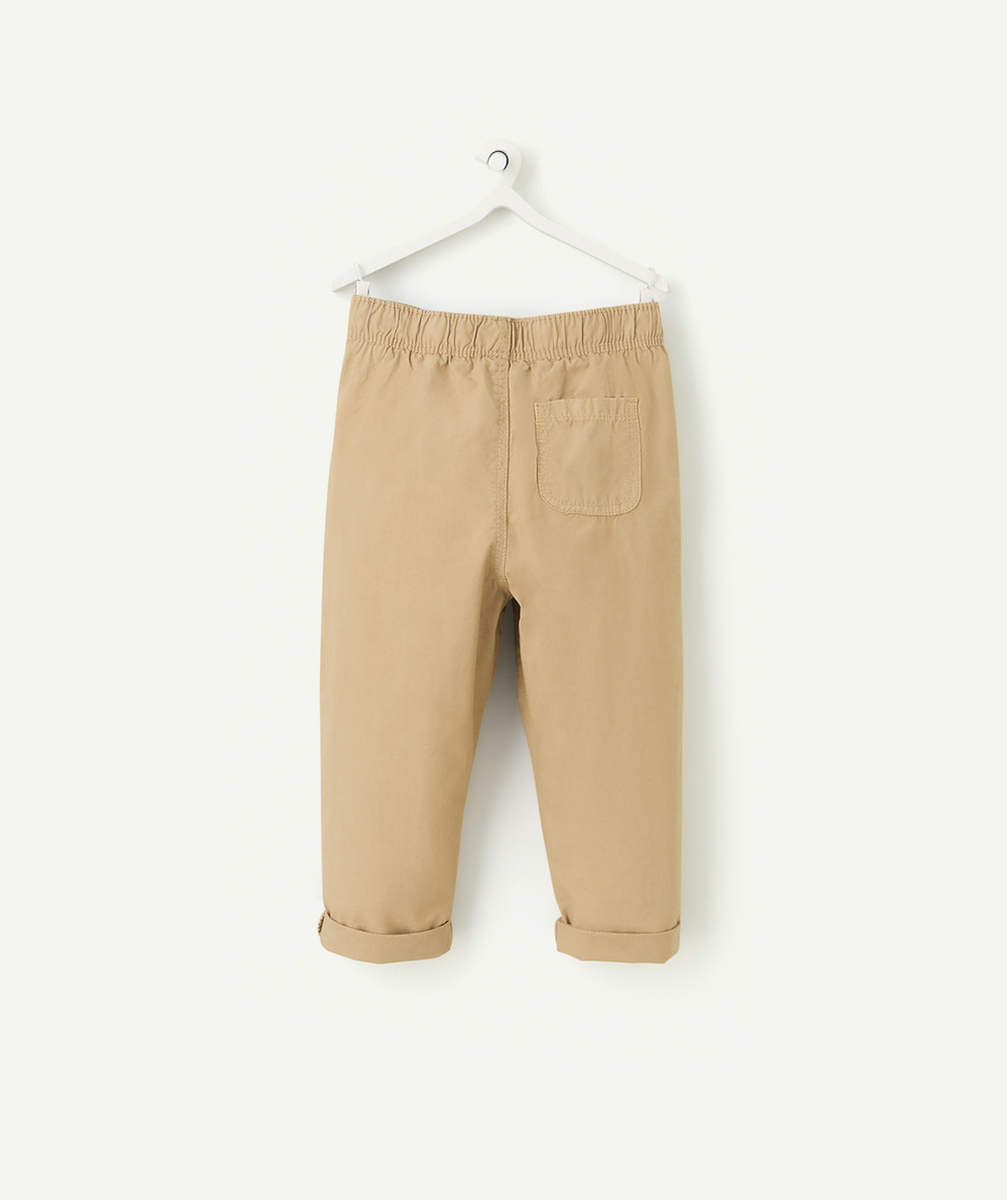 pantalon relax bébé garçon couleur beige