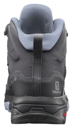 Chaussures de Randonnée Salomon X Ultra 4 Mid GTX Gris/Bleu Femme