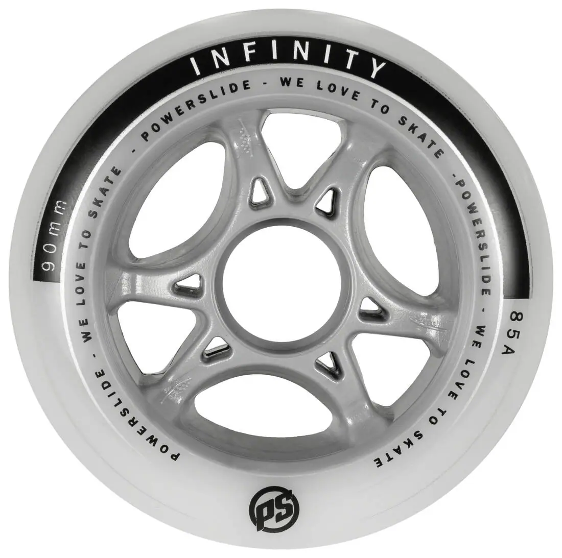 Powerslide Infinity Inliner Hjul 4-Pak - Speed Rulleskøjter