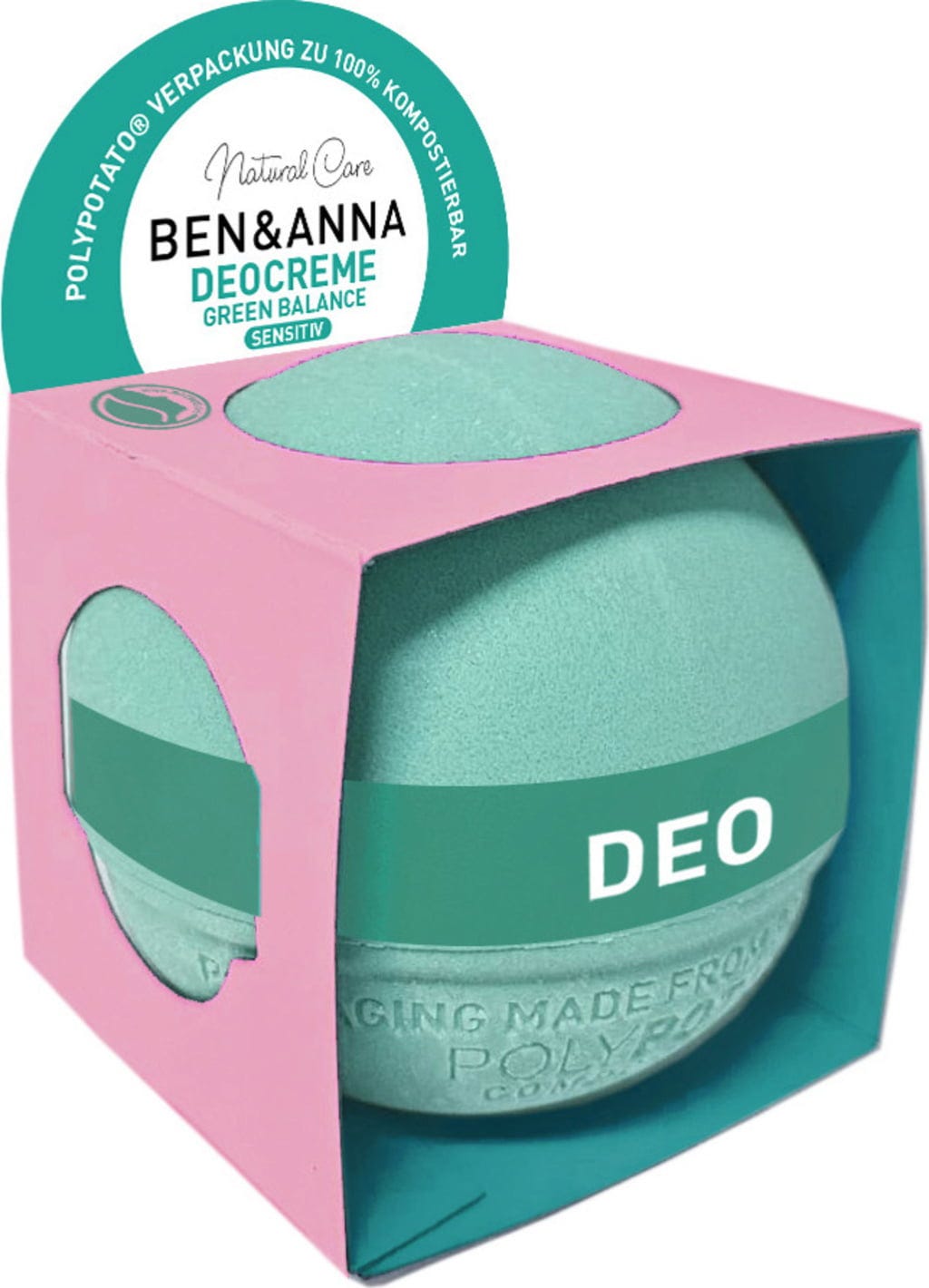 BEN & ANNA  Deocreme, Green Balance (40 g)
