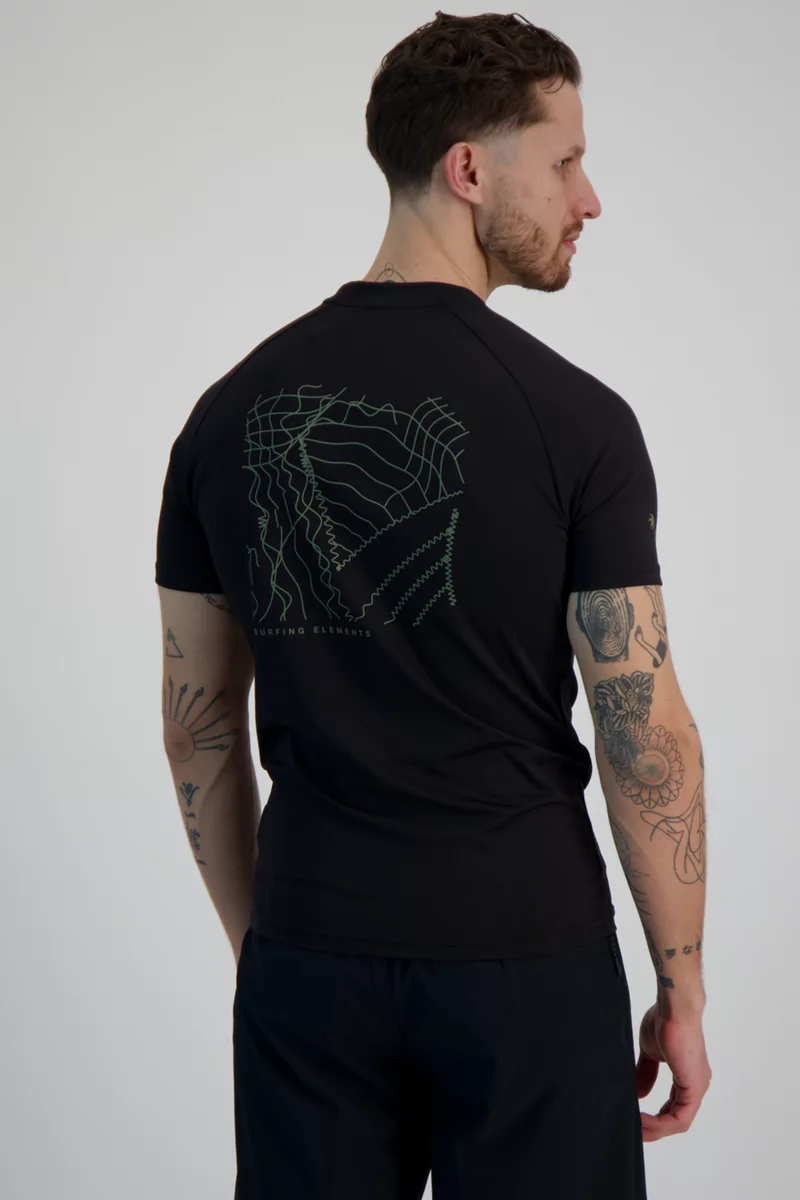 ION Rashguard SS Herren Lycra Shirt