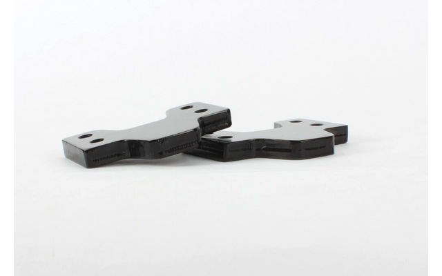 Berger 16 mm Spacer Adapterplatten für Rangierhilfe Titanium / Platinum