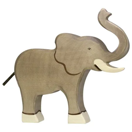 Elefant, Rüssel hoch
