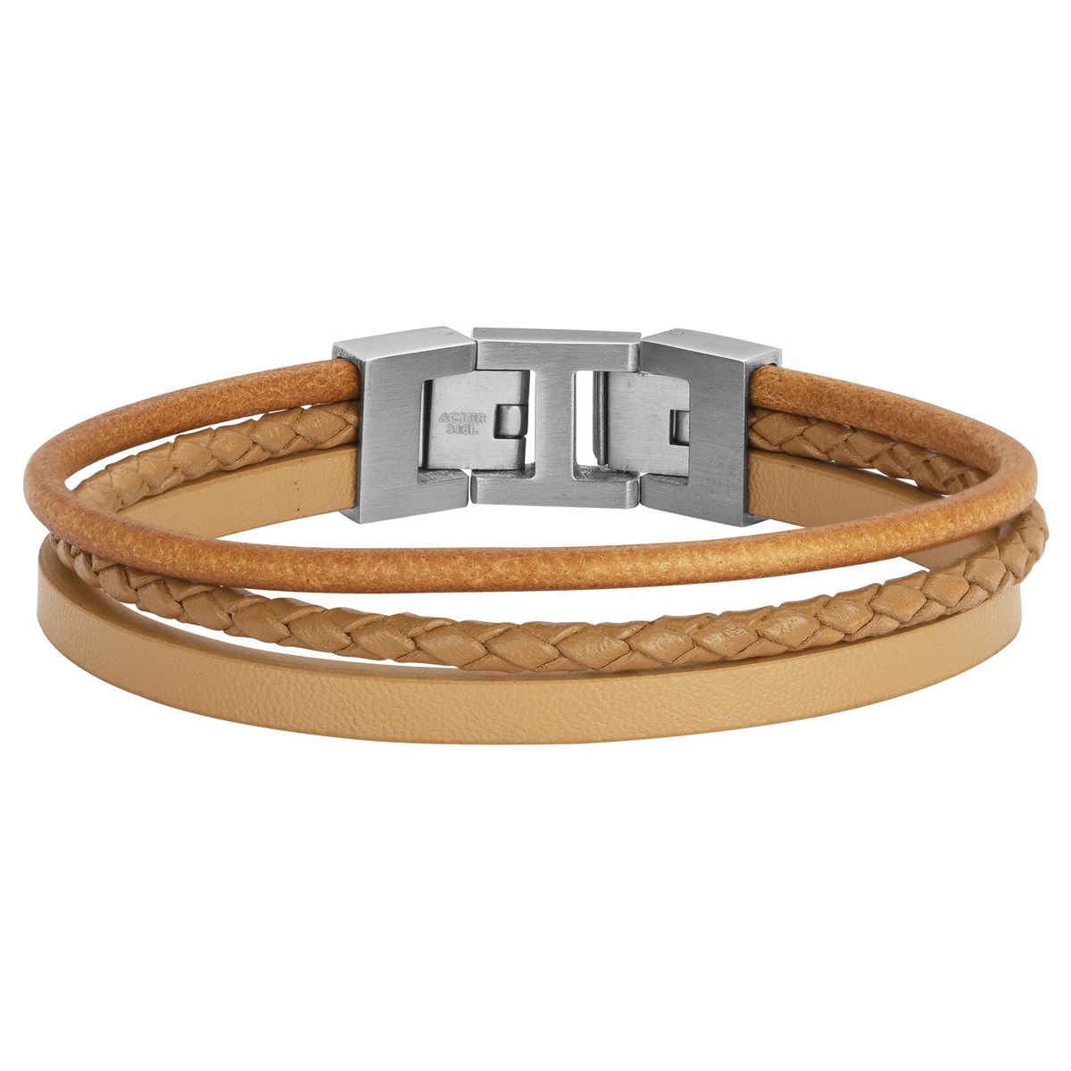 Bracelet souple Kenneth en Acier 316L