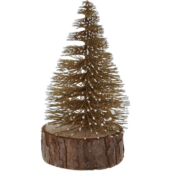 Weihnachtsbäumchen mit Glitzer - ca. 14 cm - 1 Stück