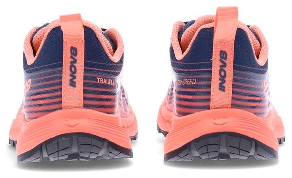 Chaussures Trail Inov 8 TrailFly Speed Bleu/Rose Femme