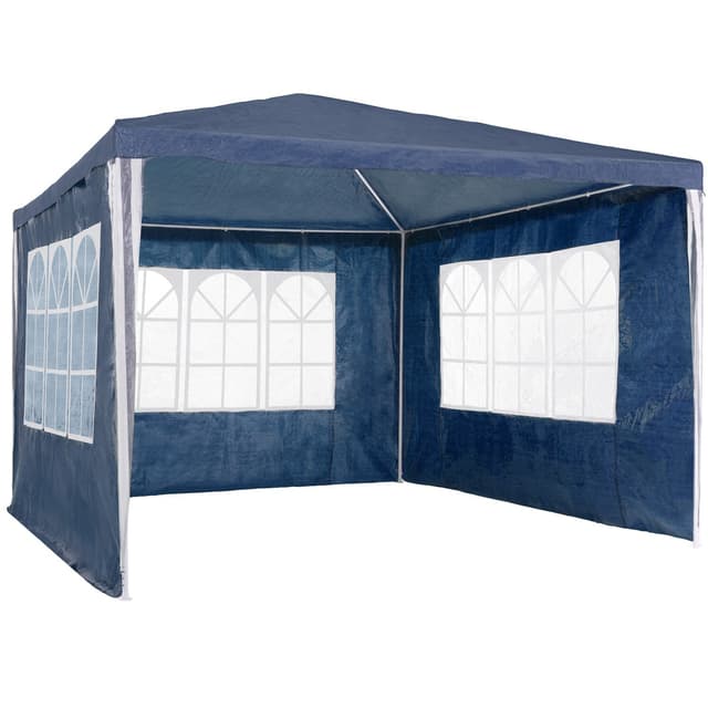 Havepavillon med 3 sider