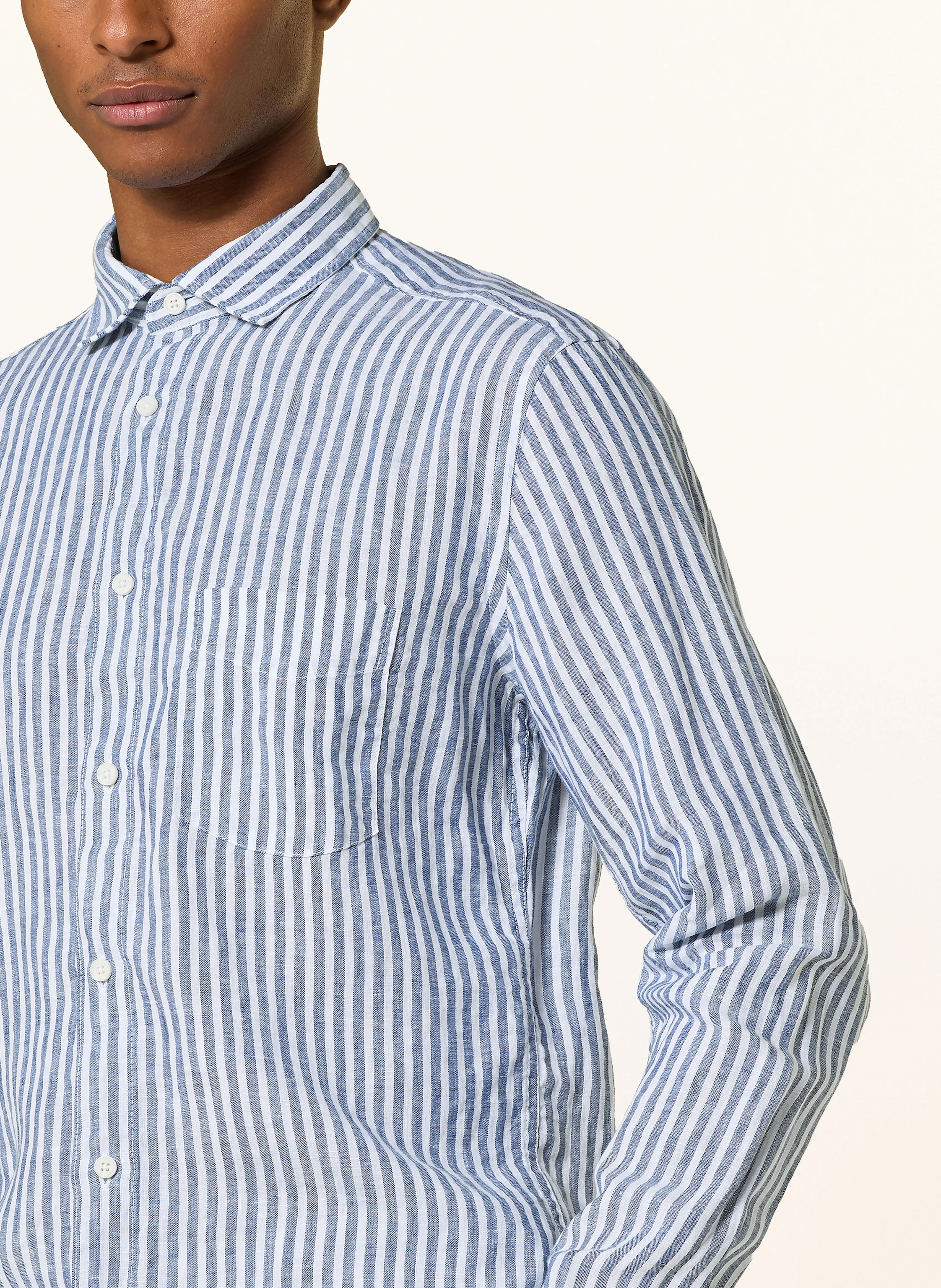 OLYMP Leinenhemd Casual regular fit