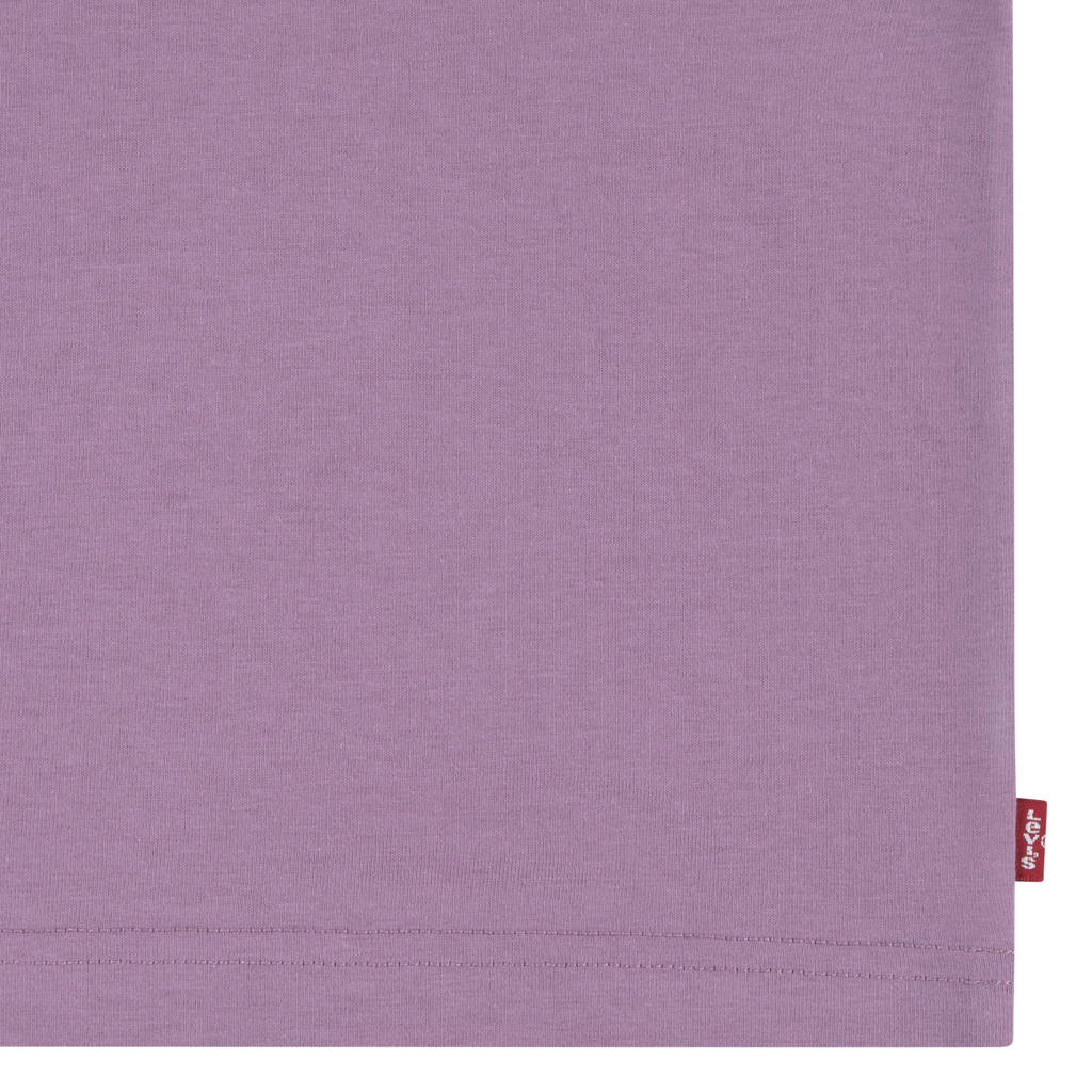 Levi's T-shirt BATWING met logo lichtpaars