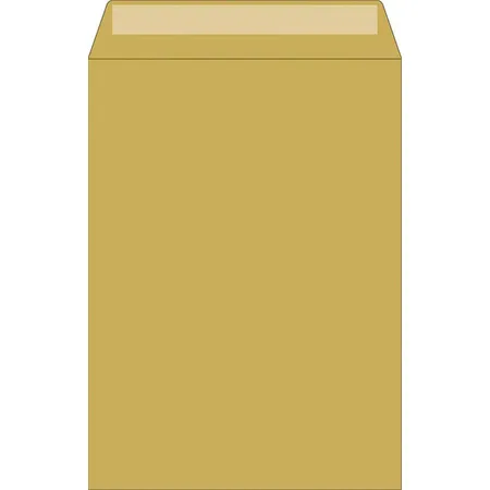 BRUNNEN Versandtasche 229 x 324 mm C4 braun, 10 Stück
