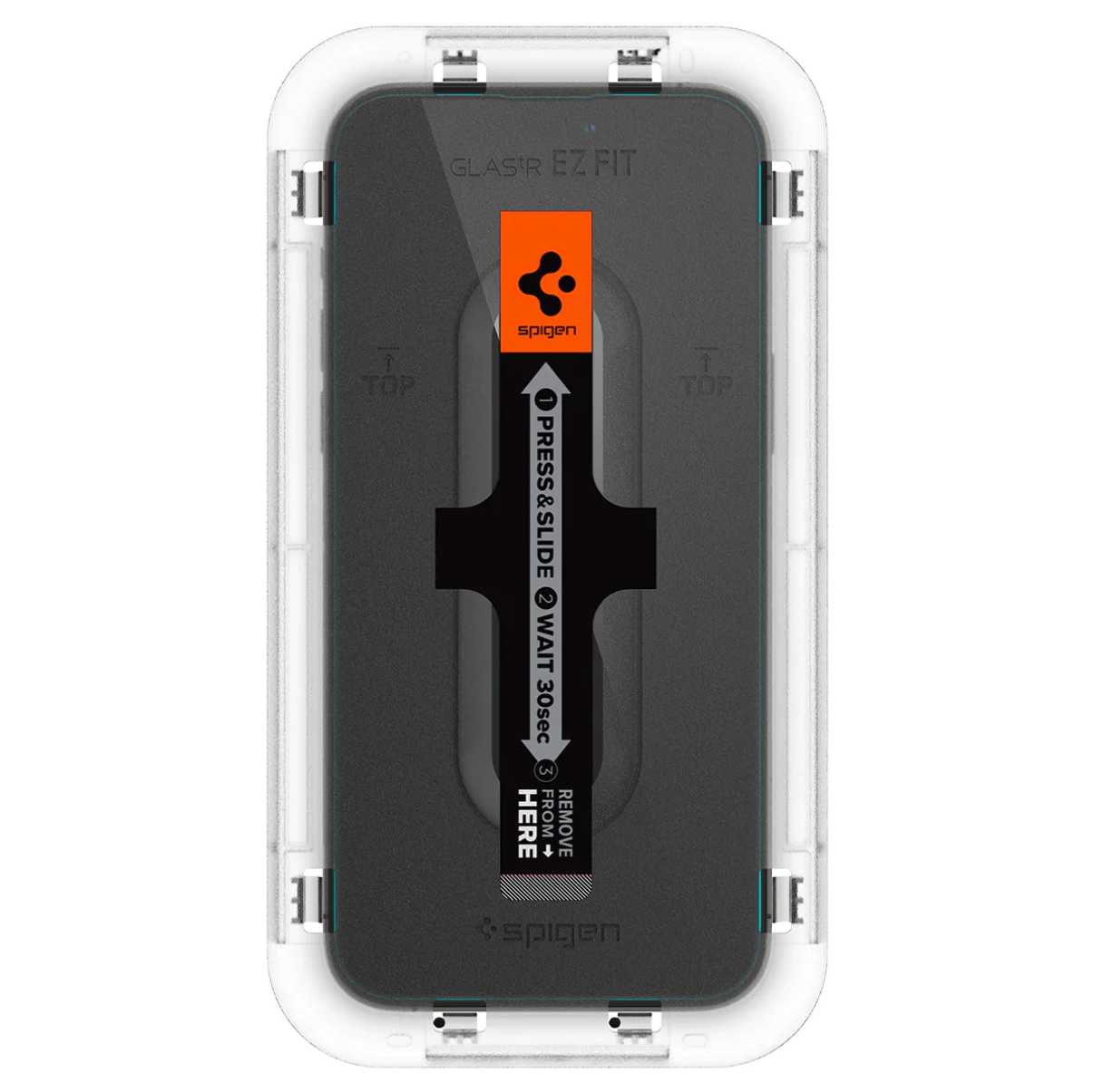 (2er Set) iPhone 14 Pro Max Glas Tr EZ Fit Panzer Glas Case Friendly   Montagerahmen (AGL05202)