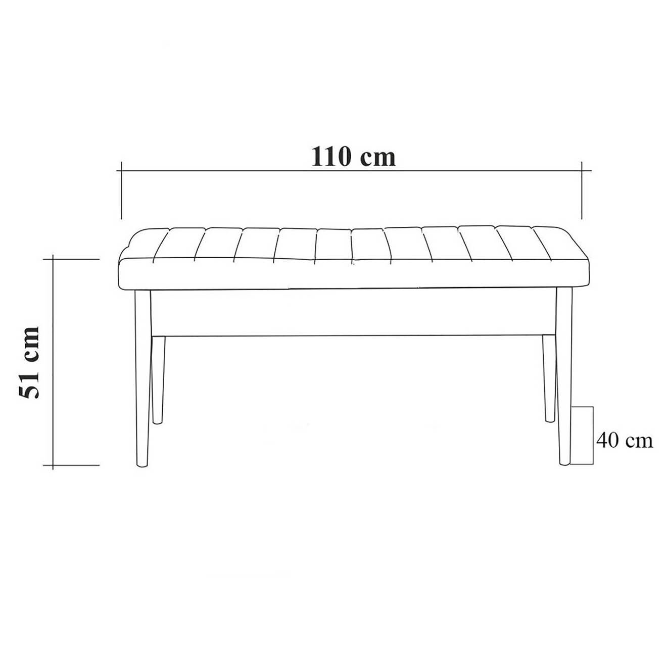 Homitis Table + 2 Chaises + Banc Vina 1070 pin atlantique