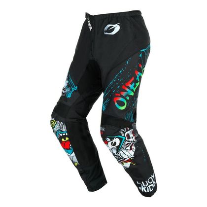 Pantalon cross O'Neal ELEMENT YOUTH - RANCID V24 - Noir / Blanc