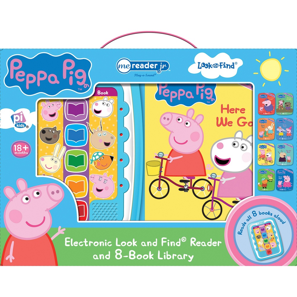 Peppa Pig Me Reader: Elektronischer Junior-Reader und Bibliothek mit 8 Büchern