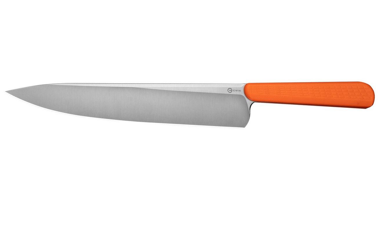 Civivi Cibus C23048-3 Satin, Orange G10, koksmes, Ostap Hel design