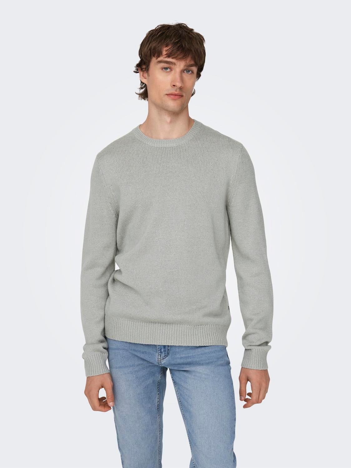 ONSCHRIS Pullover Mirage Gray
