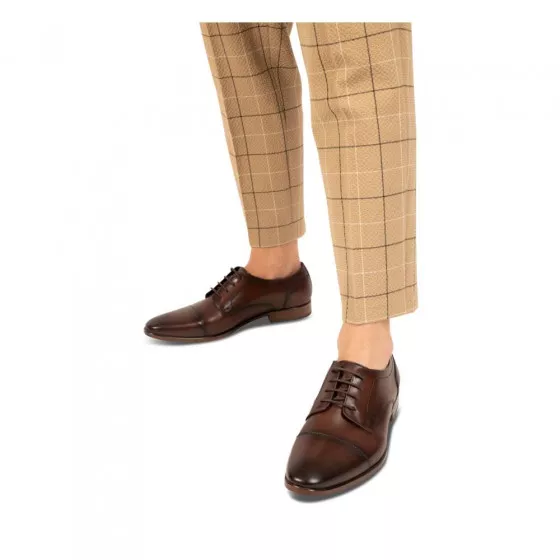 Derbies MARRON NEOSOFT HOMME CUIR