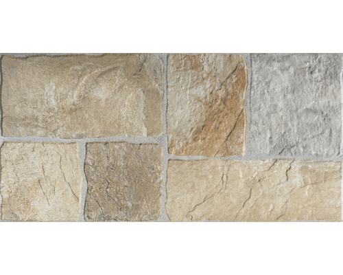 Porseleinen wand- en vloertegel Aia grigio 30,5 x 61,5 cm