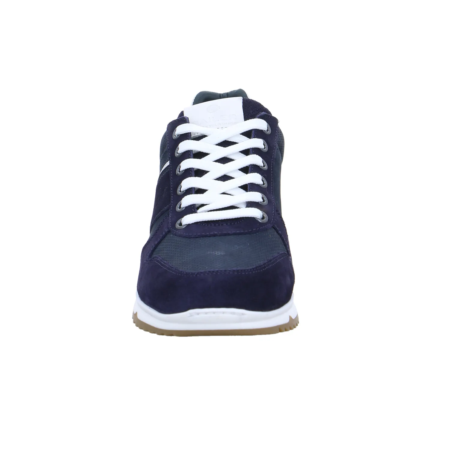 SAILER Halbschuhe Sneaker Blau Leder