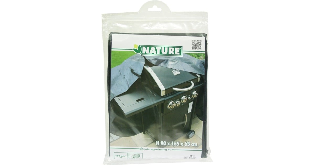 NatureBeschermhoes voor gasbarbecue afdekking  (Grijs)
