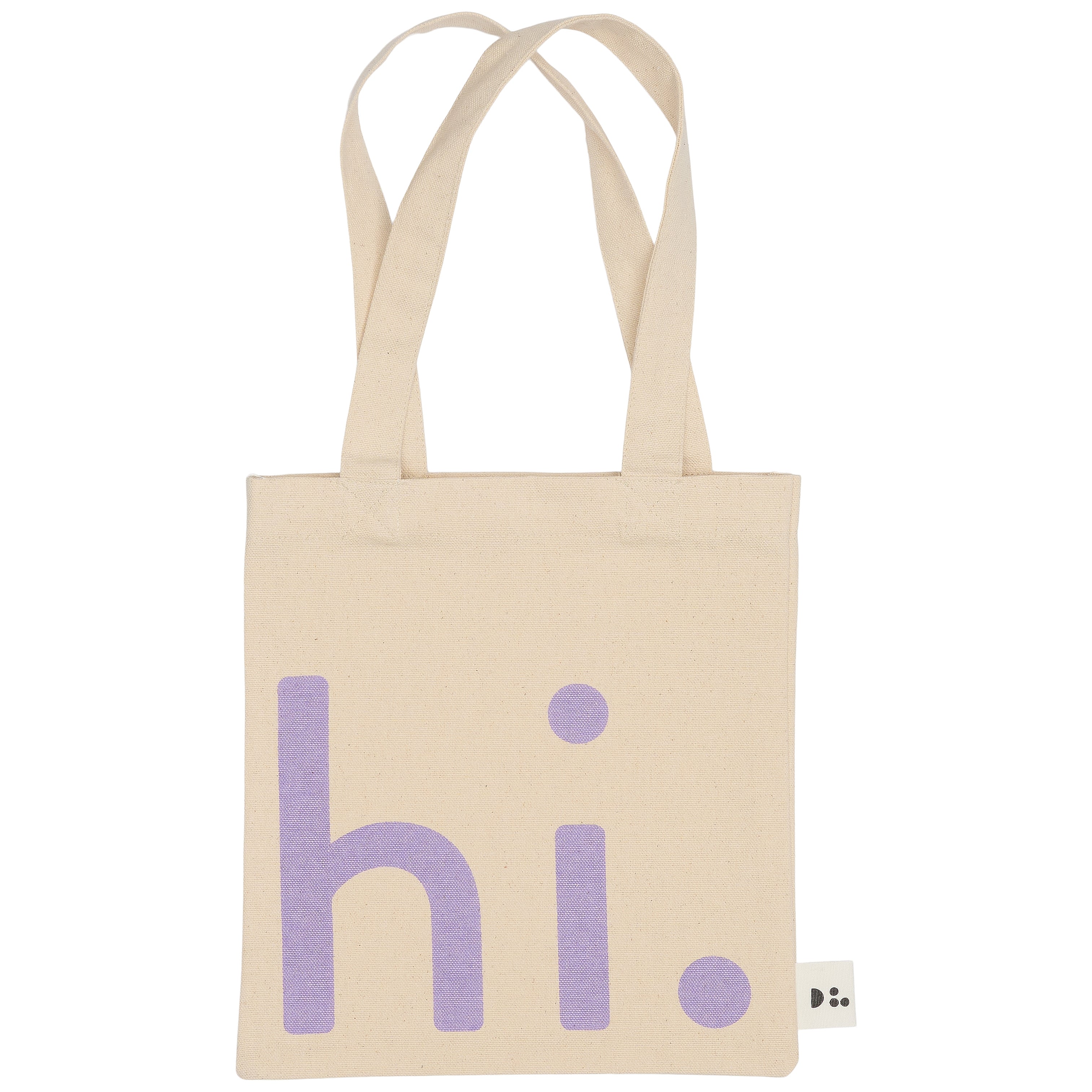 Design Letters  Little hi. shopper - lilla