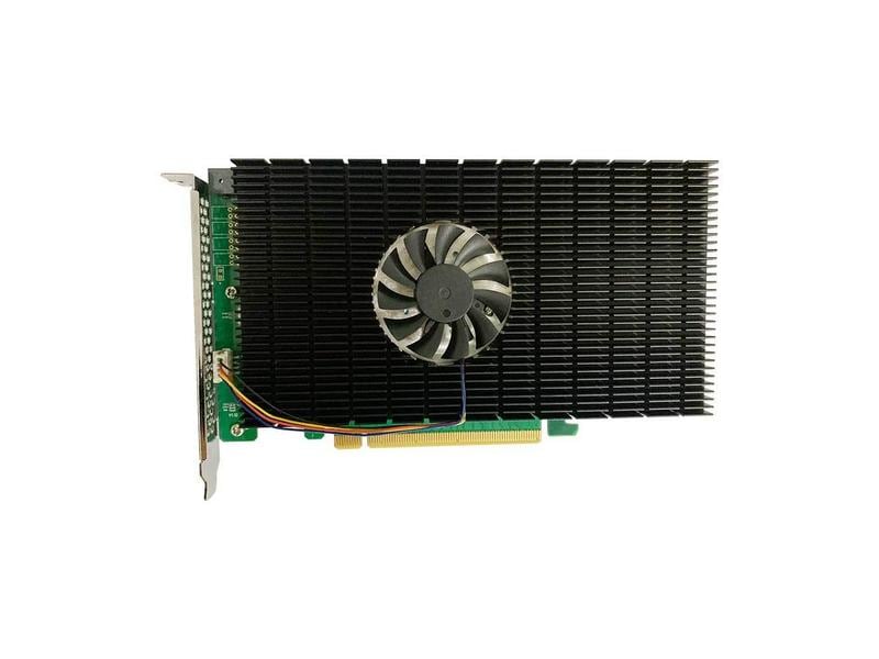 Highpoint RAID-Controller SSD7505 PCI-x4v4 M.2, PCI-Ex16v4, HighPoint SSD7505 PCIe 4.0 x16 4-Channel M.2 NVMe RAID Controller