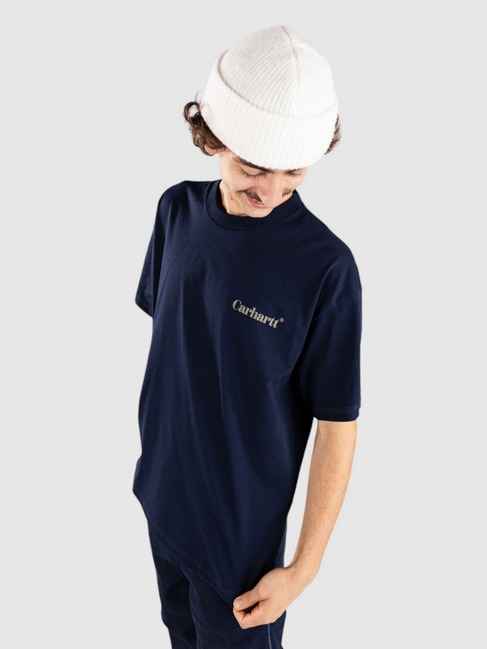 Carhartt WIP Fold Duck T-Shirt air force blue