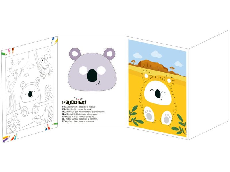 Big Ben Interactive KIDS Bluetooth-Lautsprecher Koala Portable Lautsprecher mit tierischem Design und Beleuchtung speziell für Kinder