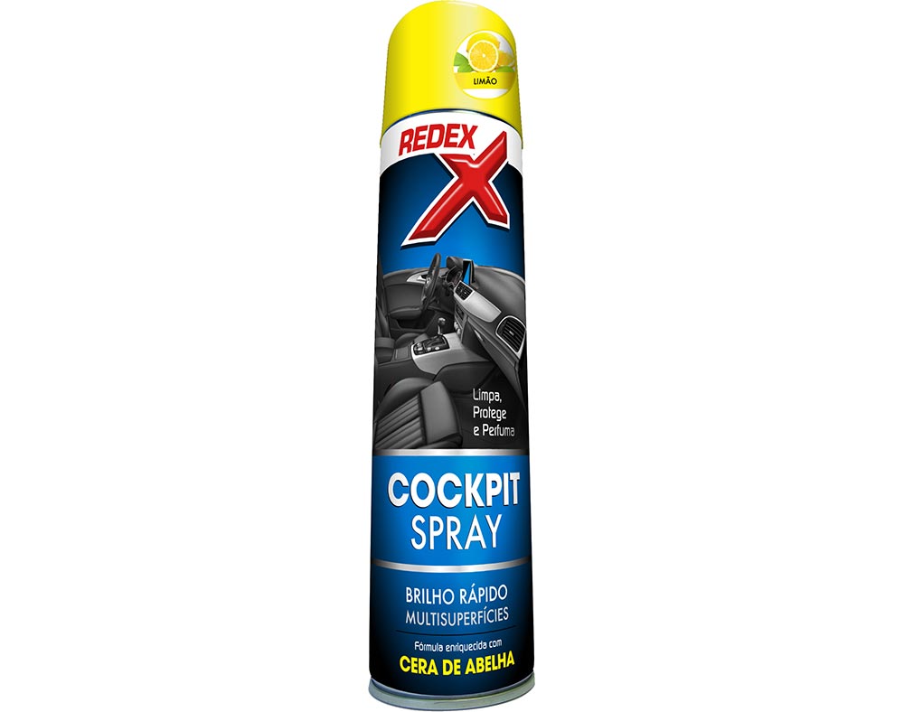 SPRAY COCKPIT REDEX LIMÃO 600ML