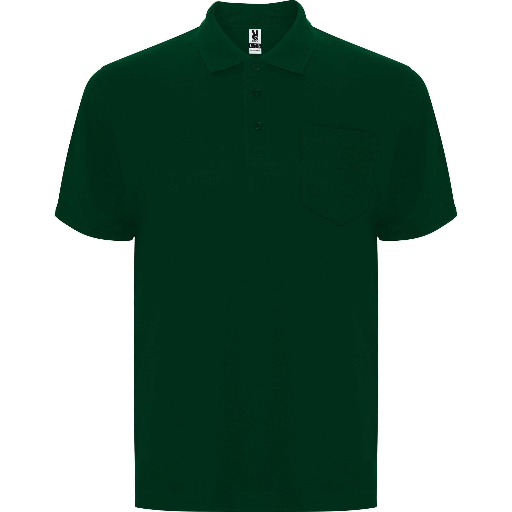 Roly PO6607 - CENTAURO PREMIUM Polo manches courtes avec poche sur la poitrine gauche