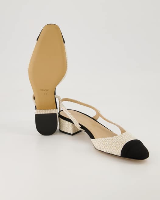 Konstantin Starke Rosette Slingpumps in Beige
