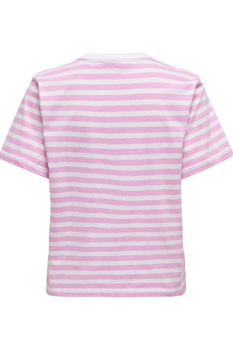 Only roze dames t-shirt